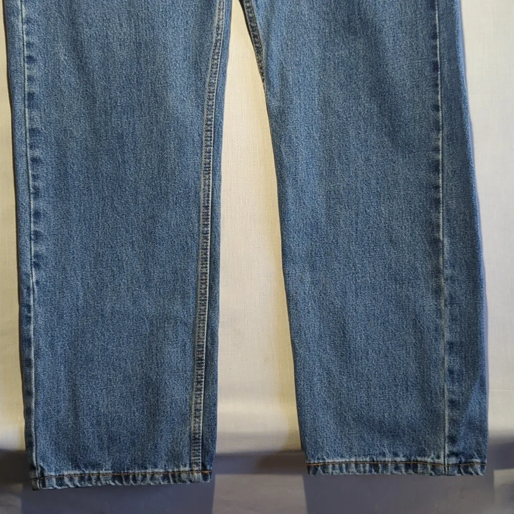 Levi's 505 Straight Leg Medium‎ Wash Mens Jeans Size 38